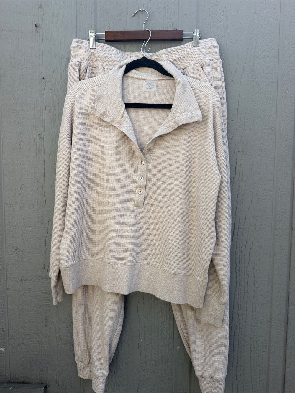Negative Cozy Waffle-Knit Set Size: XXL - Picture 2 of 14